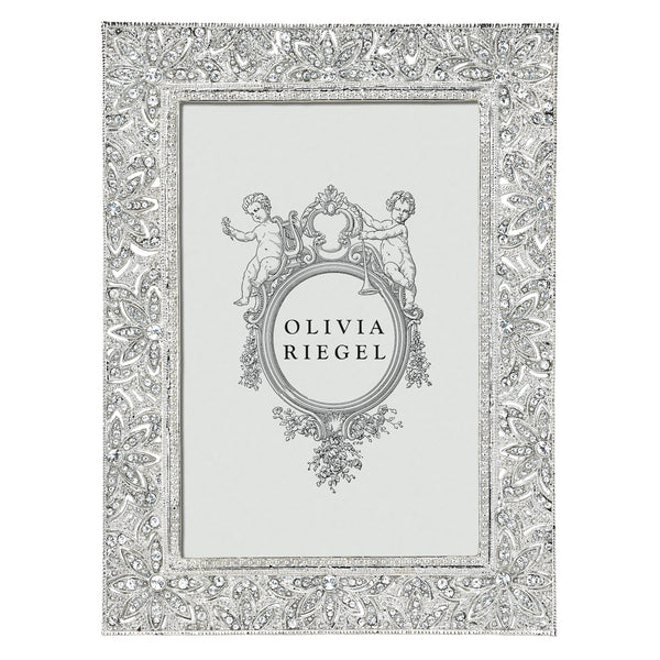 Load image into Gallery viewer, Olivia Riegel Silver Windsor 4&quot; x 6&quot; Frame
