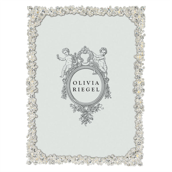 Load image into Gallery viewer, Olivia Riegel Silver Princess 5&quot; x 7&quot; Frame

