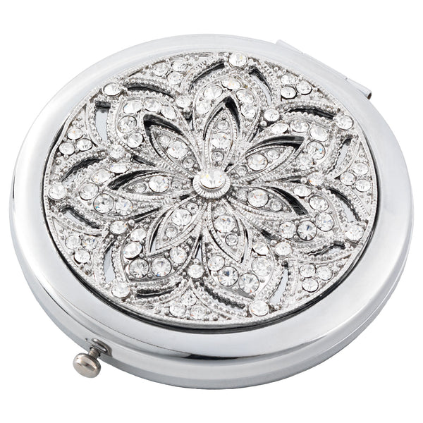 Load image into Gallery viewer, Olivia Riegel Silver Windsor Compact
