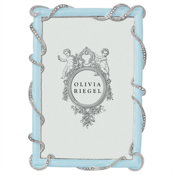 Load image into Gallery viewer, Olivia Riegel Baby Blue Harlow 4&quot; x 6&quot; Frame
