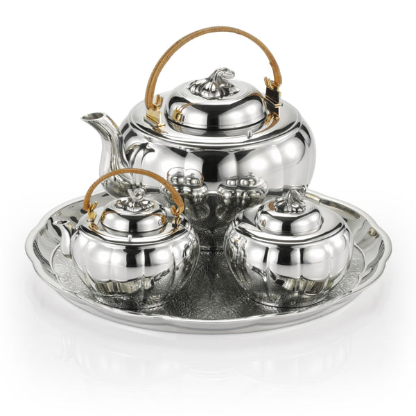 Load image into Gallery viewer, Royal Selangor Gift-boxed Melon Tea Set

