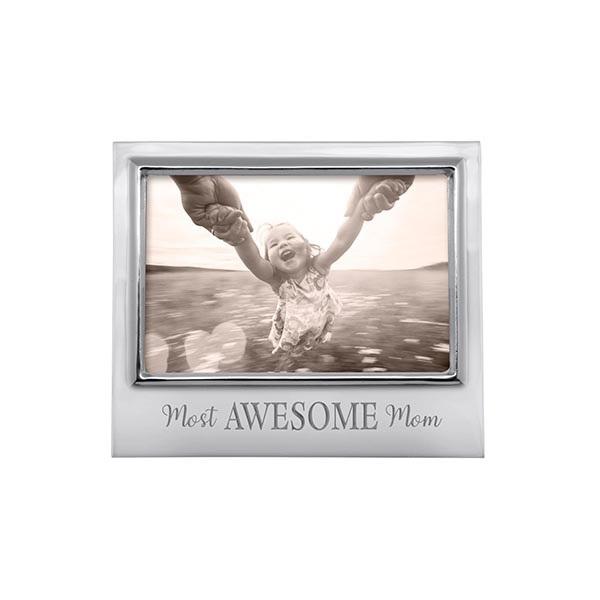 Mariposa MOST AWESOME MOM Signature 4x6 Frame