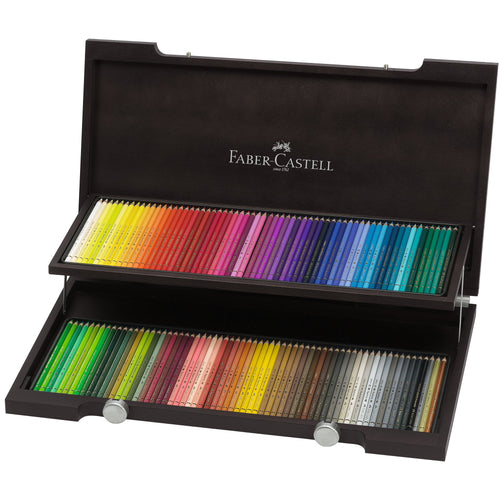 Faber-Castell Polychromos® Artists' Color Pencils - Wood Case of 120