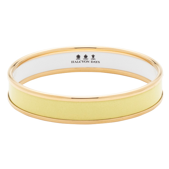 Load image into Gallery viewer, Halcyon Days &quot;Buttercup Yellow &amp; Gold&quot; Bangle
