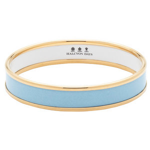 Halcyon Days "Forget-Me-Not Blue & Gold" Bangle