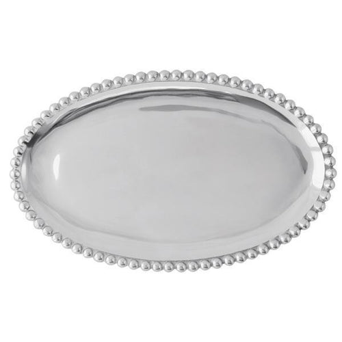 Mariposa Pearled Oval Platter