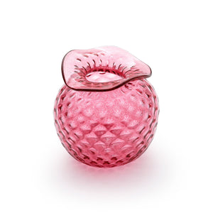 Mariposa Pink Pineapple Textured Bud Vase