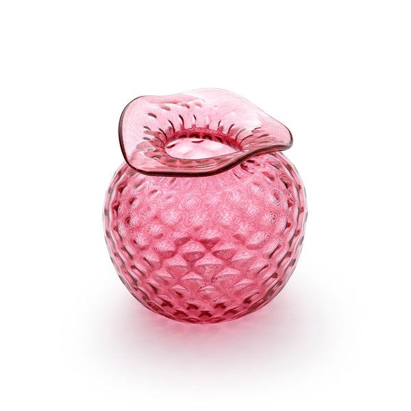Load image into Gallery viewer, Mariposa Pink Pineapple Textured Bud Vase
