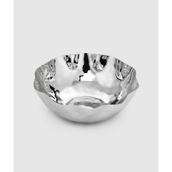 Load image into Gallery viewer, Mary Jurek Design Blossom Free Form Stainless Bowl 8&quot;

