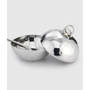 Mary Jurek Design Opus Sugar Bowl with Double Loop 4" D