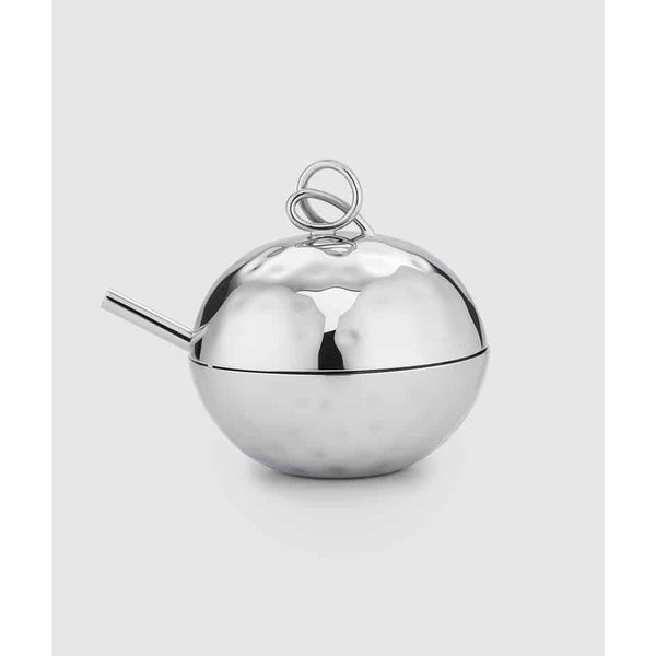 Load image into Gallery viewer, Mary Jurek Design Opus Sugar Bowl with Double Loop 4&quot; D

