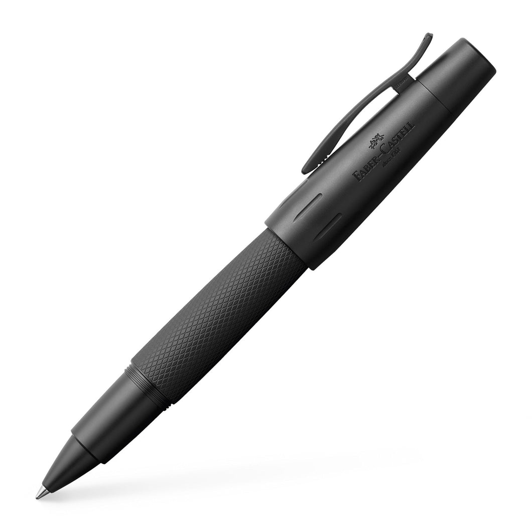 Faber-Castell e-motion Rollerball Pen - Pure Black