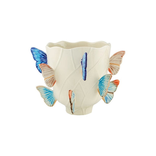 Bordallo Pinheiro Cloudy Butterflies By Cláudia Schiffer Vase 9