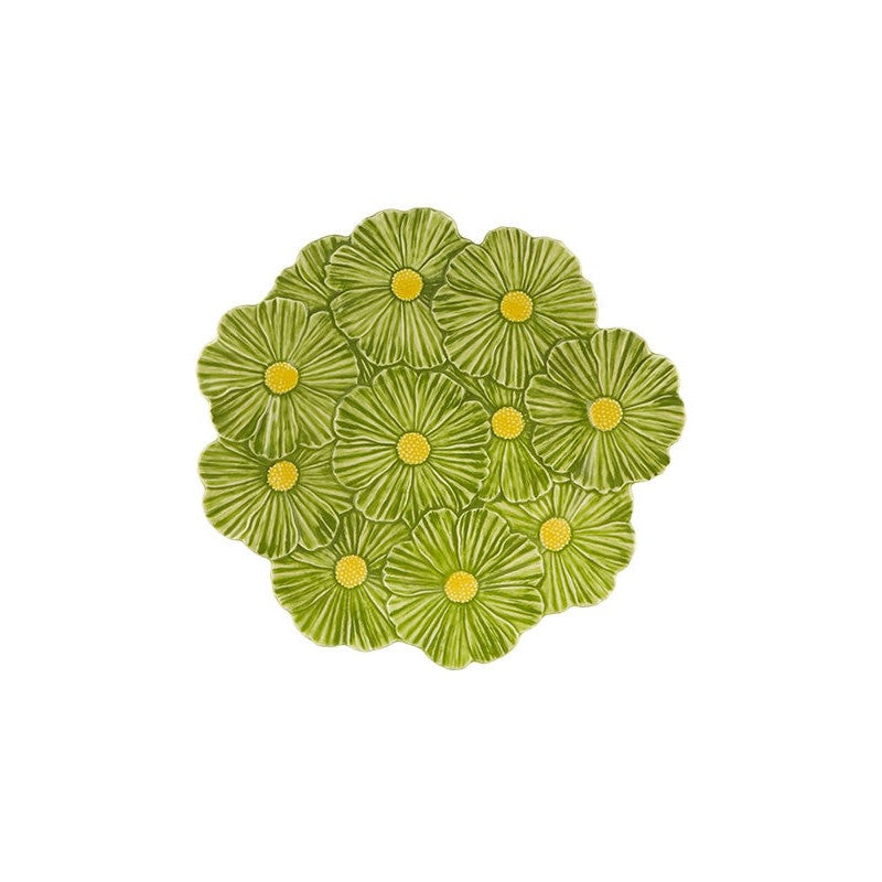 Bordallo Pinheiro Maria Flor Charger Plate Cosmos, Set of 2