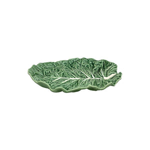Bordallo Pinheiro Cabbage Fruit Platter 14" Green