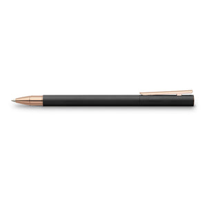 Faber-Castell NEO Slim Rollerball Pen - Black Matte and Rose Gold