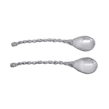 Load image into Gallery viewer, Mariposa Rope Handle Salad Servers