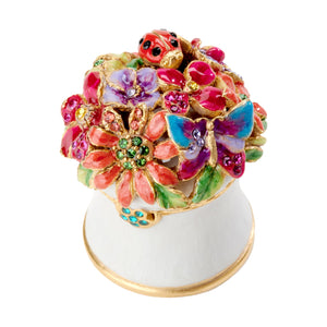 Jay Strongwater Cameryn Mini Bouquet Box
