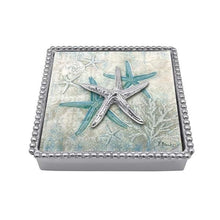 Load image into Gallery viewer, Mariposa Spiny Starfish Beaded Napkin Box