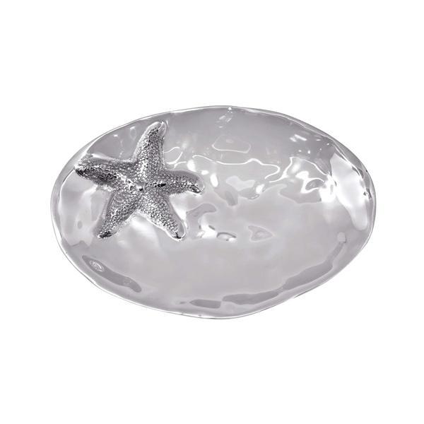 Load image into Gallery viewer, Mariposa Starfish Small Oval Platter
