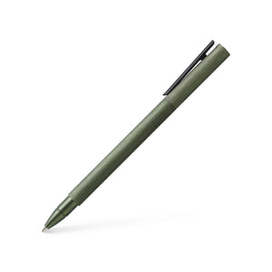 Faber-Castell NEO Slim Rollerball Pen, Aluminum Olive Green