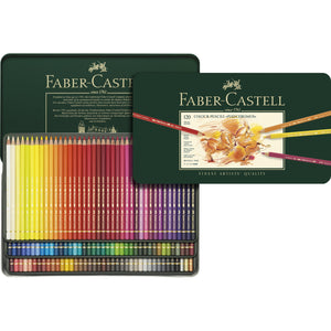Faber-Castell Polychromos® Artists' Color Pencils - Tin of 120