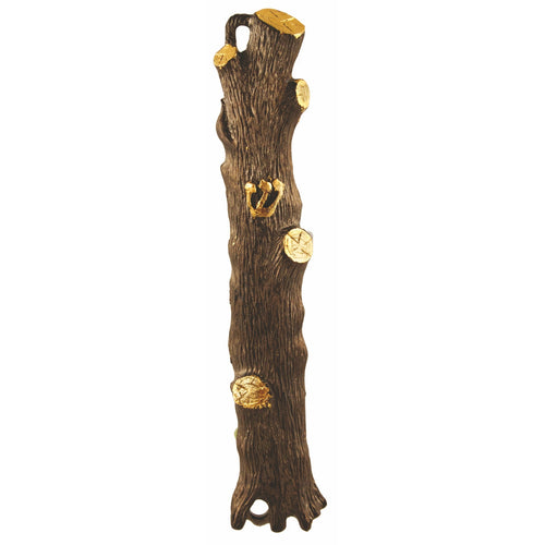 Quest Collection Tree Trunk Mezuzah