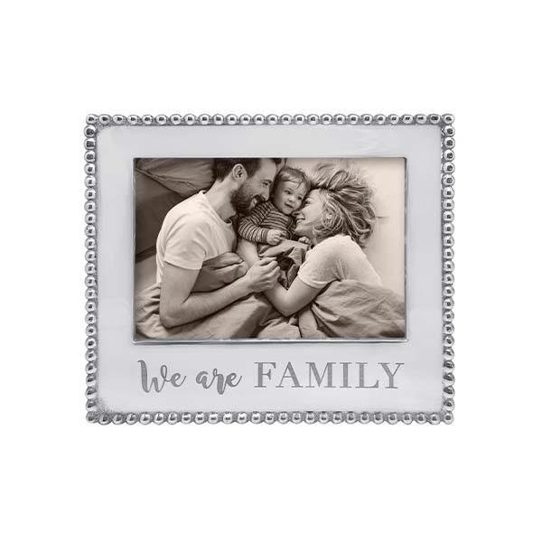 Load image into Gallery viewer, Mariposa WE ARE FAMILY Beaded 5x7 Frame
