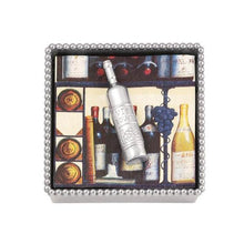 Load image into Gallery viewer, Mariposa Wine Bottle Beaded Napkin Box