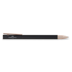 Faber-Castell NEO Slim Rollerball Pen - Black Matte and Rose Gold