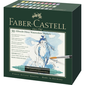 Faber-Castell Albrecht Dürer® Watercolor Markers - Gift Box of 30